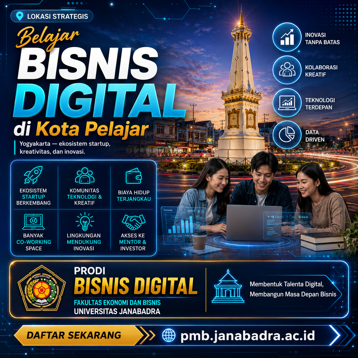 Kuliah Bisnis Digital Universitas Janabadra Yogyakarta